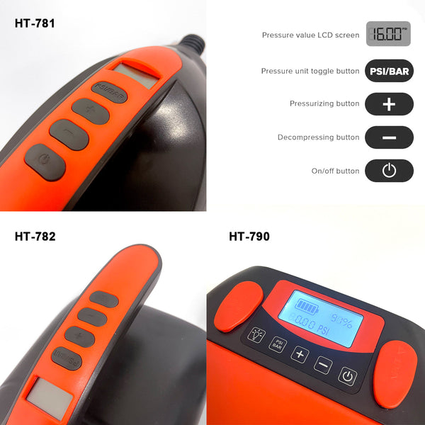 Oz Goodlife Electric 16Psi Ht 781 High Pressure Sup Air Pump 12V Dc Paddle Board 16/20Psi Auto Off Paddleboard Pumps