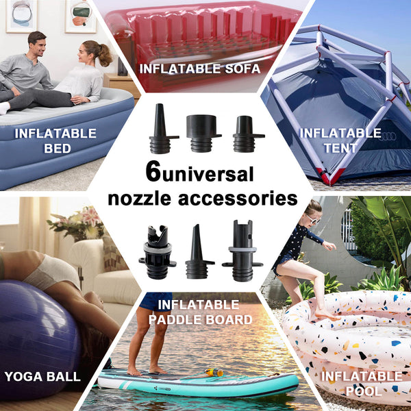 Oz Goodlife Electric 20Psi Ht 782 High Pressure Sup Air Pump 12V Dc Paddle Board Paddleboard Pumps