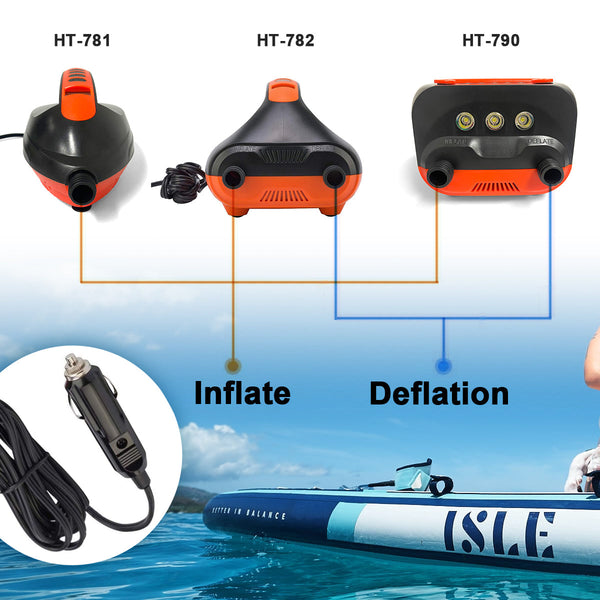 Oz Goodlife Electric 20Psi Ht 782 High Pressure Sup Air Pump 12V Dc Paddle Board Paddleboard Pumps