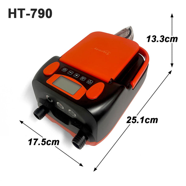 Oz Goodlife Electric & Battery Powered Ht 790 High Pressure Sup Air Pump 12V Dc Paddle Board 16/20Psi Auto Off Paddleboard Pumps