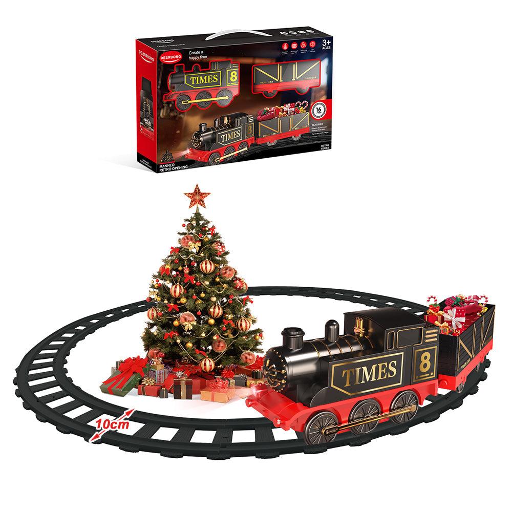 Electric Christmas Classic Train Toy Kids Set Railway Music With 16Pcs Tracks Au Stock Other Classic Toys