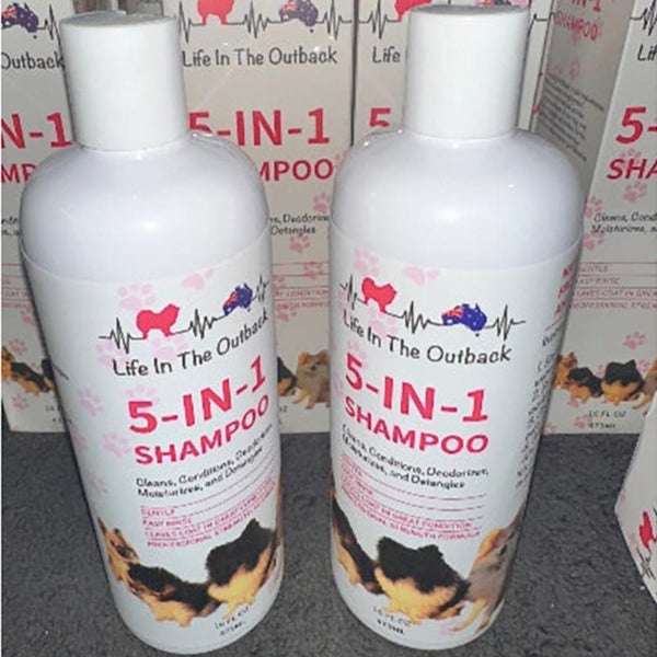 Life In The Outback 1X 5 Shampoo Dog Grooming