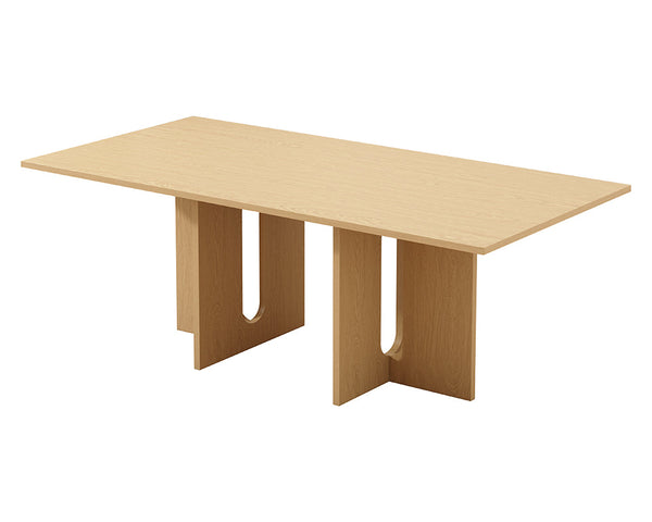 Walnut Melamine Dining Table 8 Seater Dining Tables