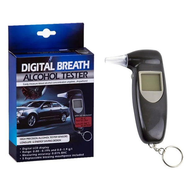 Breathalyzer Digital Lcd Alcohol Tester Electronic Breathalysers