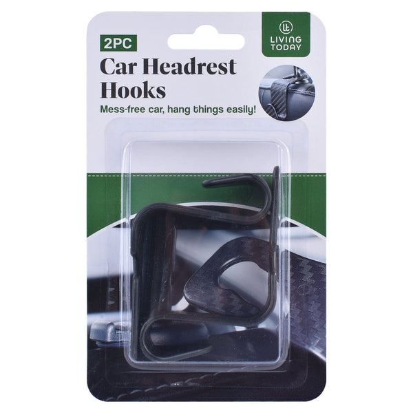 Livingtoday 2Pc Car Headrest Hook Headrests