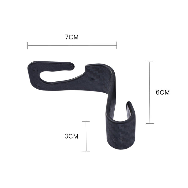 Livingtoday 2Pc Car Headrest Hook Headrests