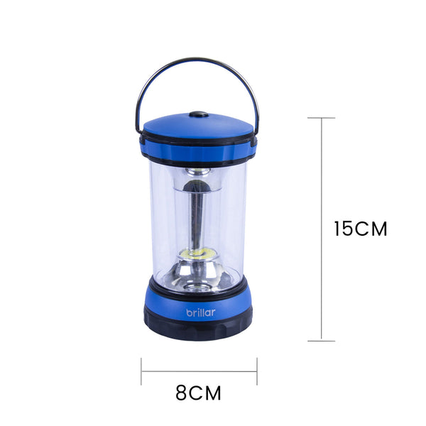 Brillar Compact Lantern Blue Lanterns