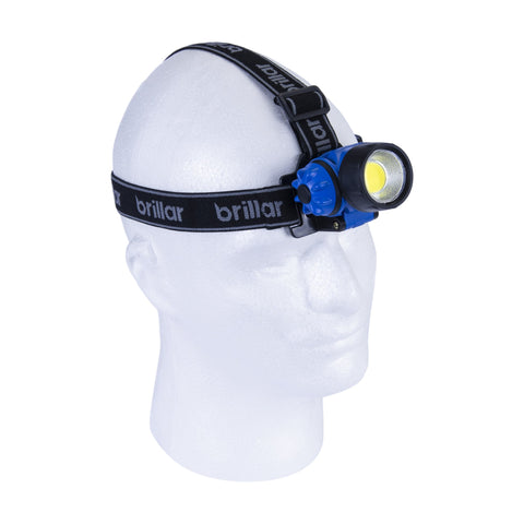 Brillar 3 Mode Headlamp Blue Head Torches