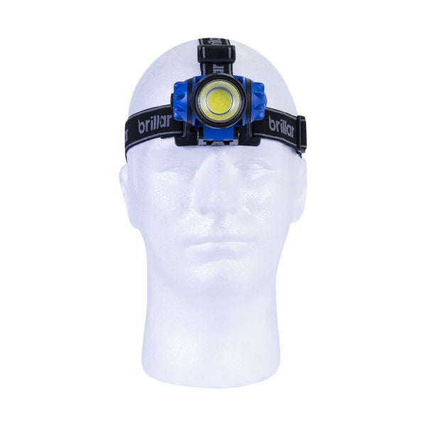 Brillar 3 Mode Headlamp Blue Head Torches