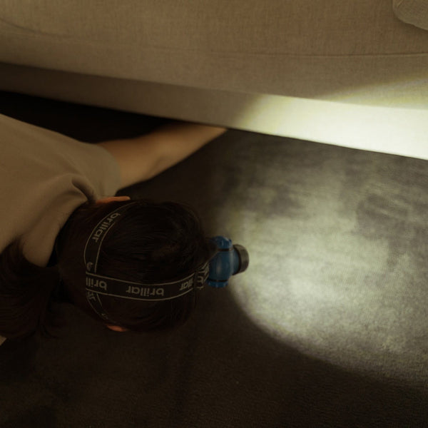 Brillar 3 Mode Headlamp Blue Head Torches