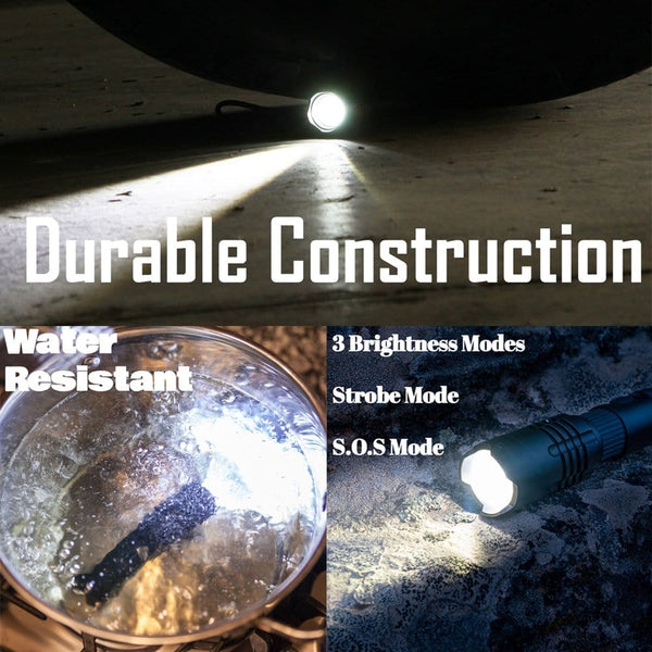 Aluminium 5 Mode Tactical Led Flashlight Flashlights