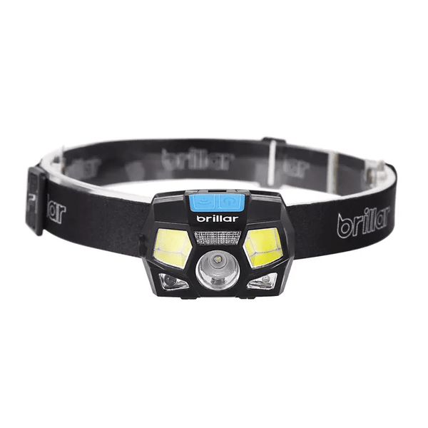 Brillar Sixth Sense 200 Lumen 6 Mode Rechargeable Headlamp Head Torches
