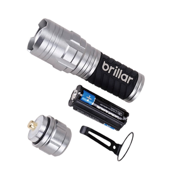 Brillar Mighty Mate Flashlight 300 Lumen Battery Torch Flashlights
