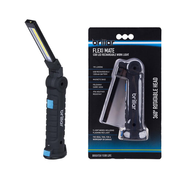 190 Lumens Flexi Mate Flashing Light Powerbank Flashlights