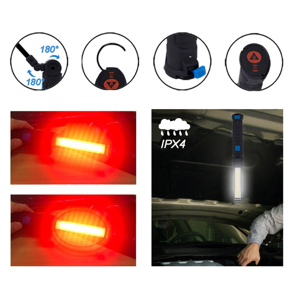 190 Lumens Flexi Mate Flashing Light Powerbank Flashlights