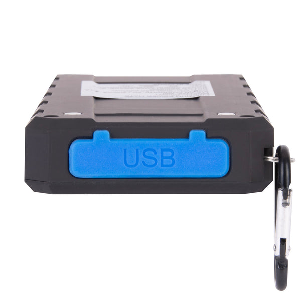 Brillar 8000Mah Solar Usb Power Bank 200 Lumens Led Torch Solar Power Chargers