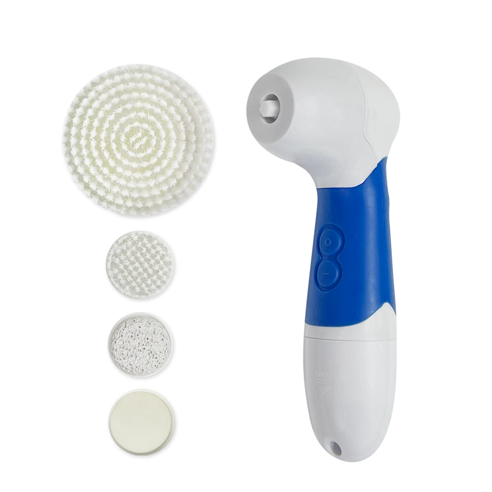 Clevinger Ultimate Spin Facial Cleansing Brush Set 4 Heads Facial Cleansing Devices