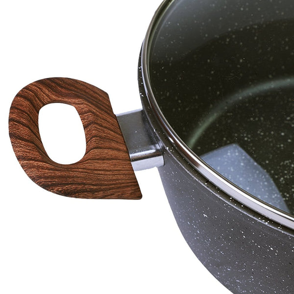 Clevinger 24Cm Non Stick Casserole Cookware Dish Casserole Pans