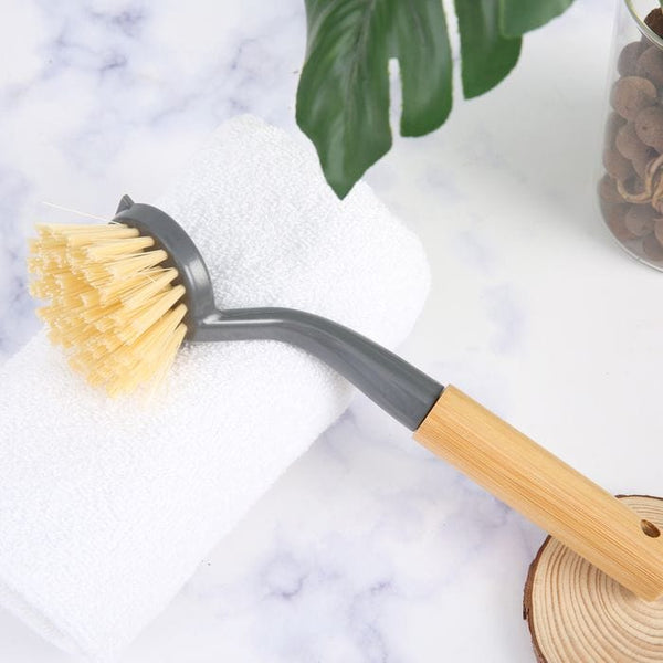 Clevinger Eco Cleaning Bamboo Dish Brush Cleaning Brushes