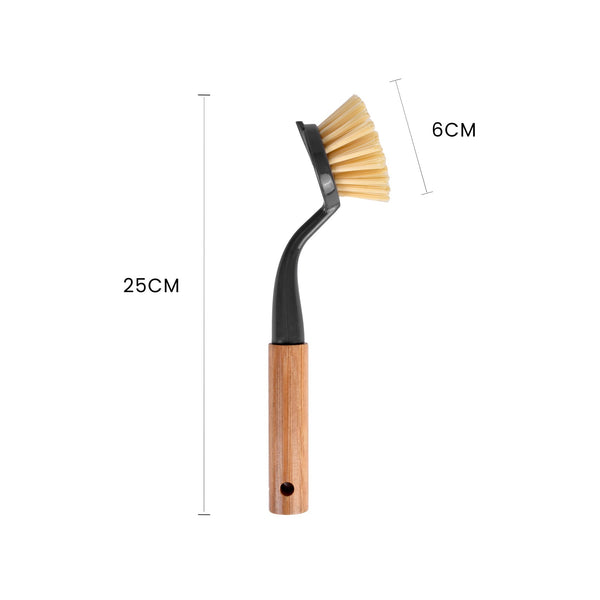 Clevinger Eco Cleaning Bamboo Dish Brush Cleaning Brushes