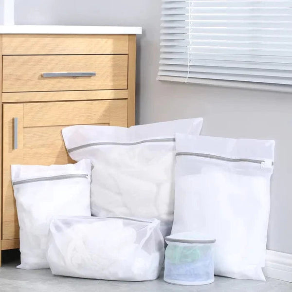 5Pc Laundry Wash Bag Set Laundry Bags