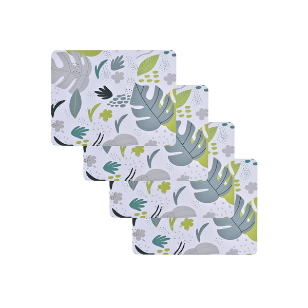 Clevinger Set Of 4 Md Monstera Placemats