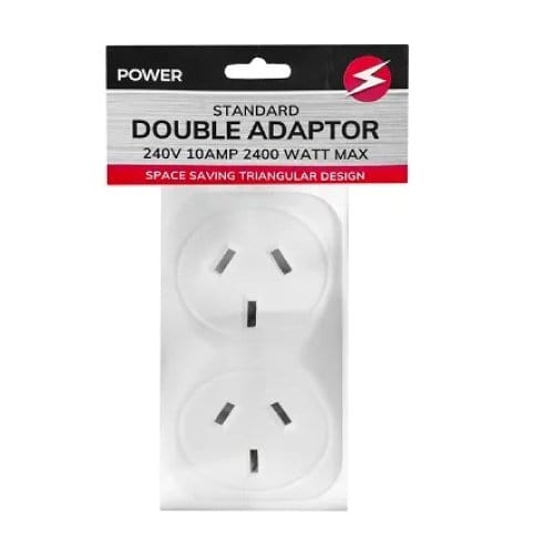 2400W Versatile Double Triangle Adapter Power Strips & Surge Protectors