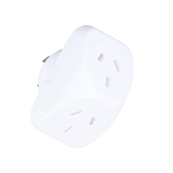 2400W Versatile Double Triangle Adapter Power Strips & Surge Protectors