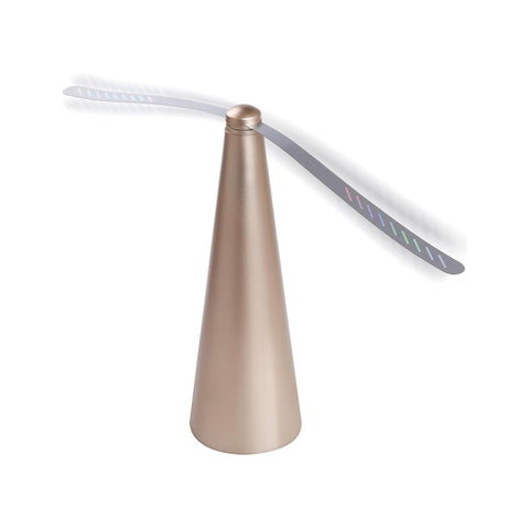 Battery Operated Shoo Fly Chemical Free Fly Repellent Fan Gold Portable Fans