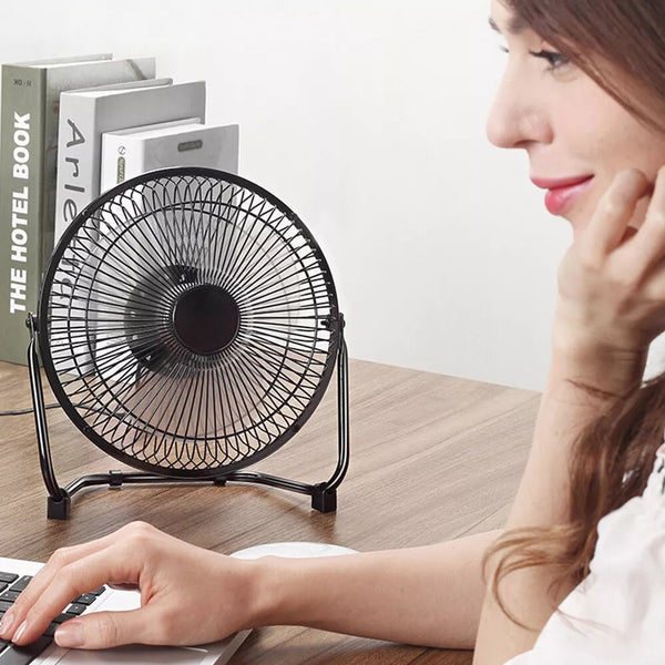 360 Degree Tilt Adjustable Usb Portable Mini Desk Fan Portable Fans
