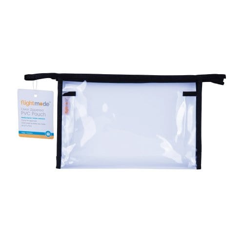 Waterproof Pvc Clear Zippered Carry Pouch Makeup Bags & Cases