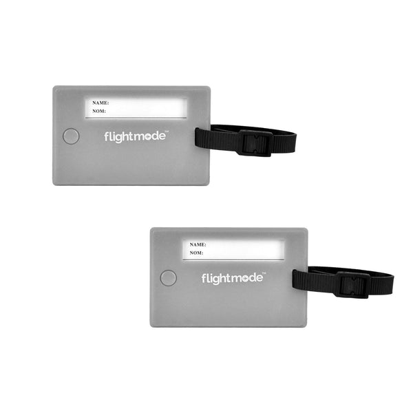2 Pack Flexible Strap Handy Swivel Id Tags Id & Document Holders