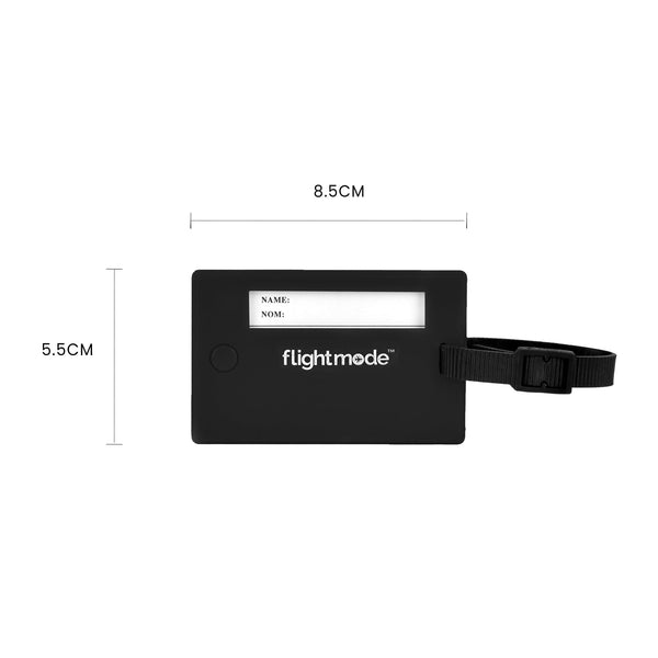 2 Pack Flexible Strap Handy Swivel Id Tags Id & Document Holders
