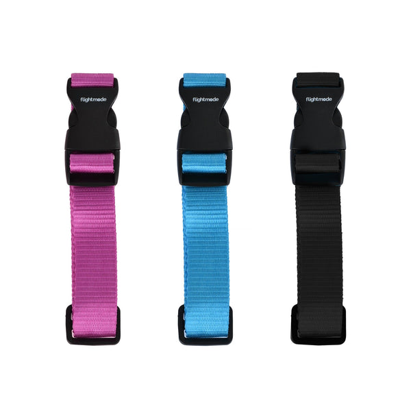 3Pk Travel Bag Stacker Strap Random Color Other Travel Accessories