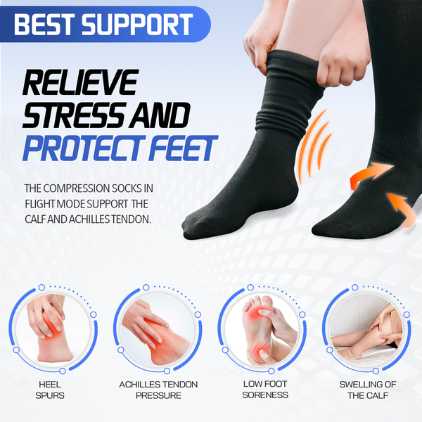 Travel Anti Fatigue Flight Compression M Socks