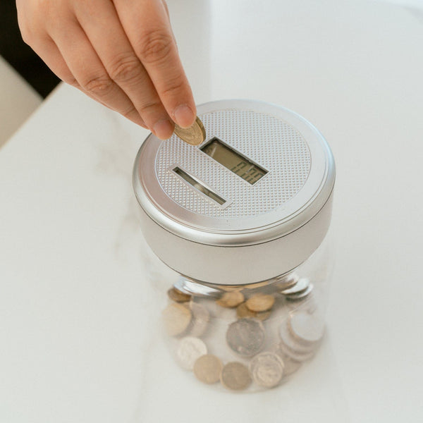 Digital Coin Counting Money Jar Australian With Lcd Display Fun For Kid Money Boxes