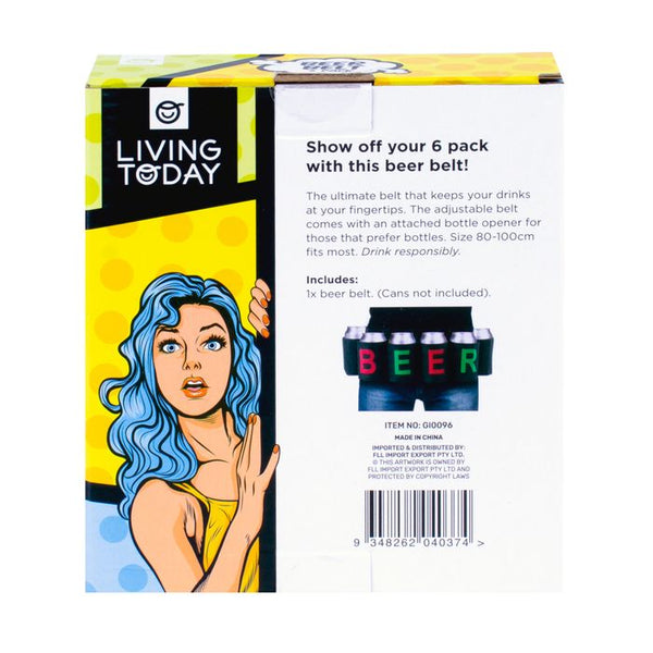 Party Game 6 Pack Beer Belt Party Games & Activities