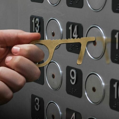 4 X Clean Germ Free Hygiene Hand Antimicrobial Metal Key Multi Tools