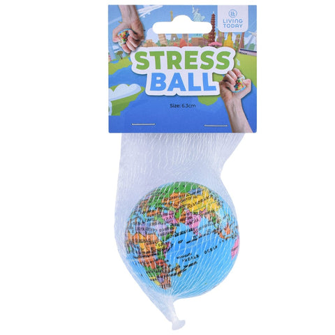 Living Today Globe Stress Ball Squeezable Stress Relievers
