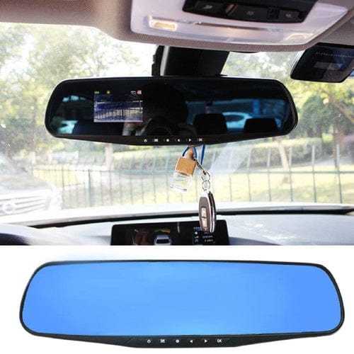 Car Rearview Backup Mirror Hd 1080P With Free Recorder Camera Rear View Monitors/Cams & Kits