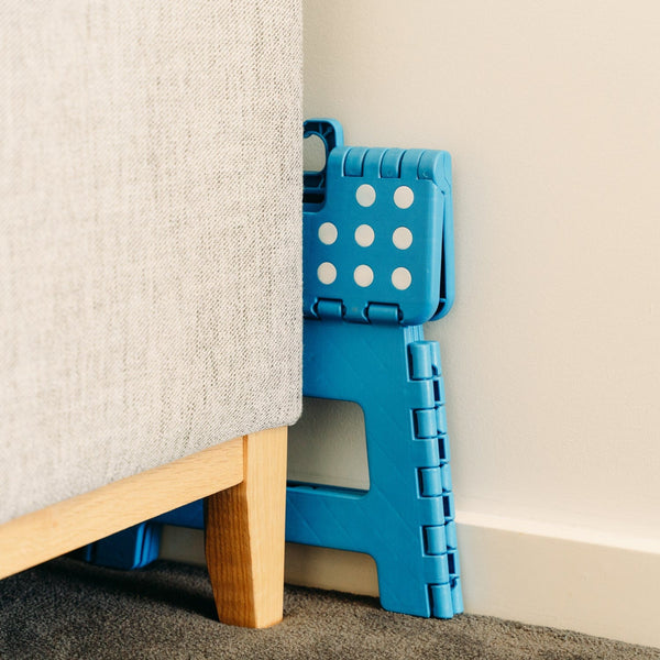 Plastic Folding Stool Portable Chair Outdoor Camping Blue Camping Chairs