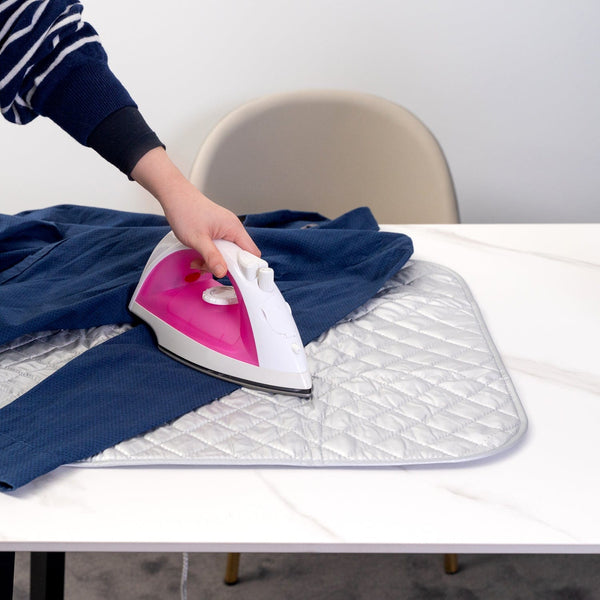 Iron Anywhere Portable & Foldable Ironing Mat With Heat Protecting Pressing Pad Ironing Board Covers & Accessories