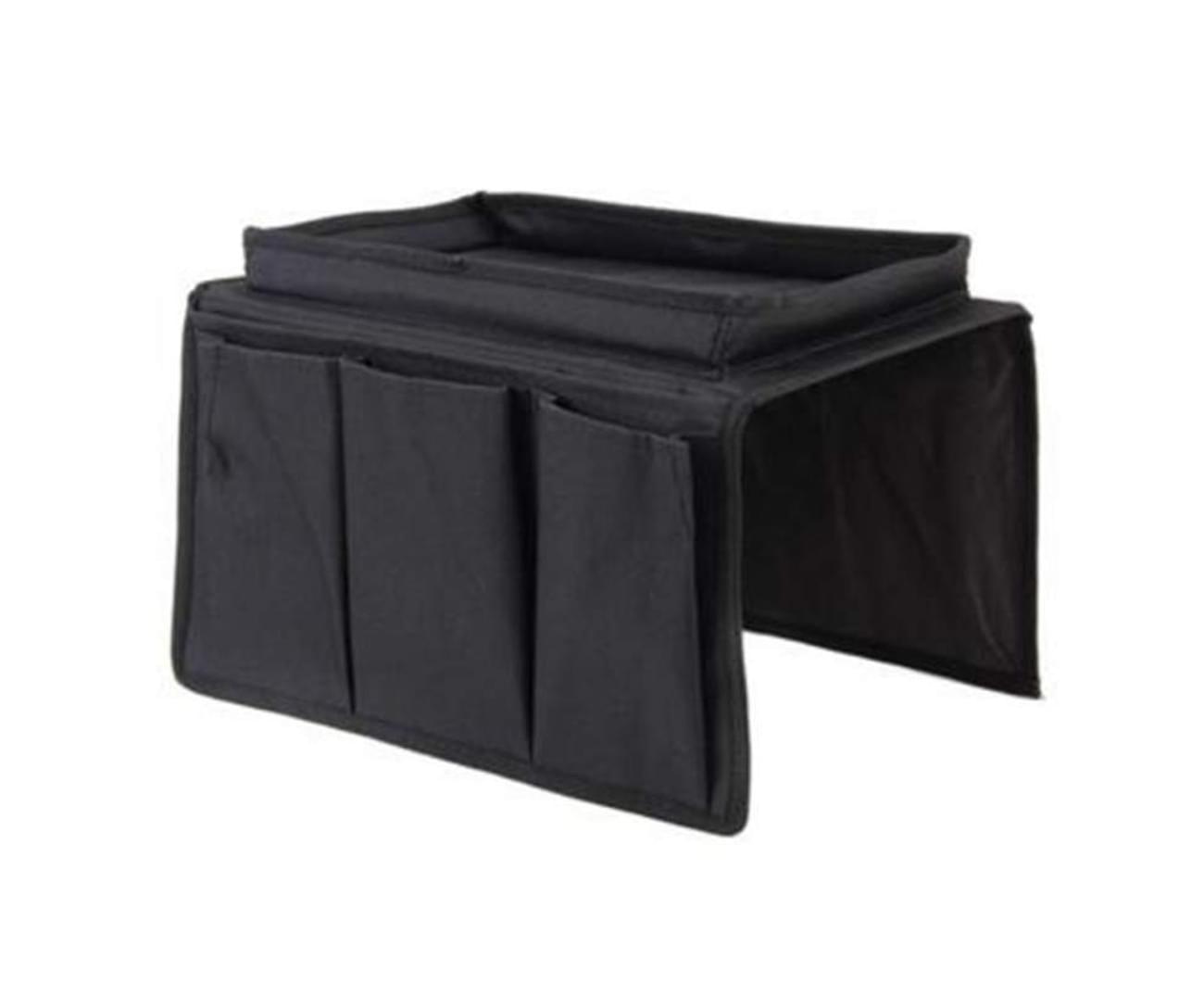 Sofa Armrest Fabric Organiser Side Pouch Storage Bag Damp Proof Double Sided Storage Bags