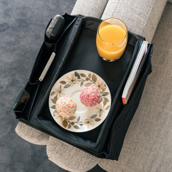 Sofa Armrest Fabric Organiser Side Pouch Storage Bag Damp Proof Double Sided Storage Bags