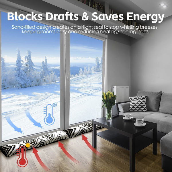 2 Pcs Door Draught Stopper Door Stops