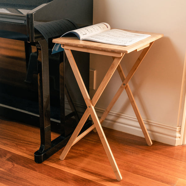 Bamboo Folding Laptop Tray & Snack Table Tables