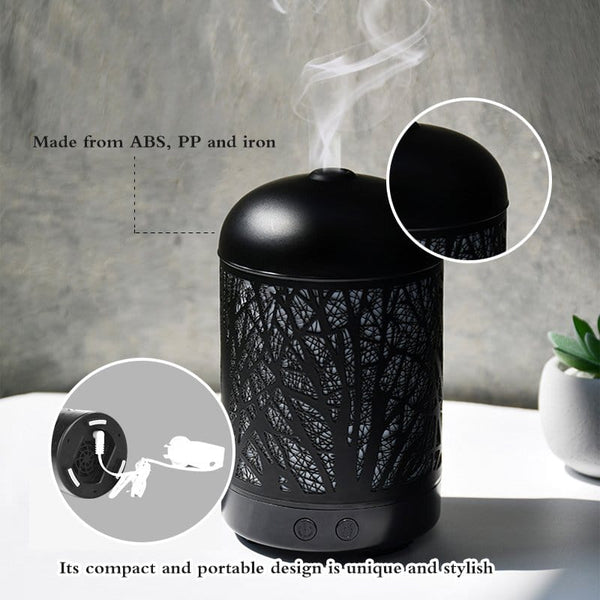 Clevinger Ultrasonic Led Colour Changing Diffuser / Air Humidifer Humidifiers