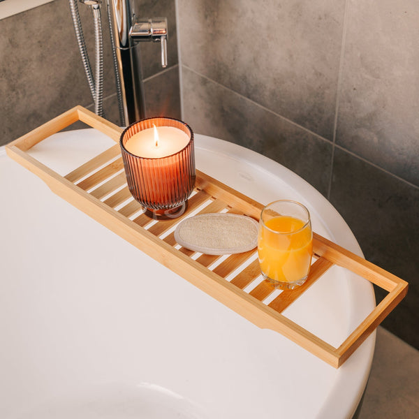 Bamboo Bath Caddy 64X15cm Bath Caddies & Trays