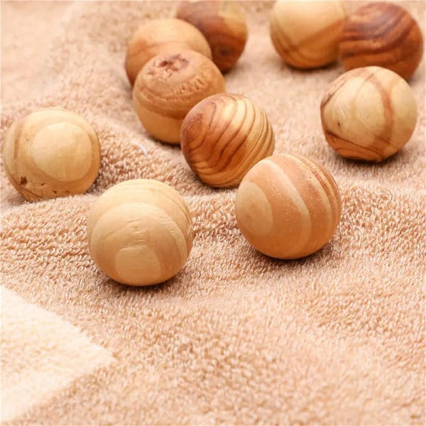 Living Today 16Pc Cedar Wood Balls Home Fragrances
