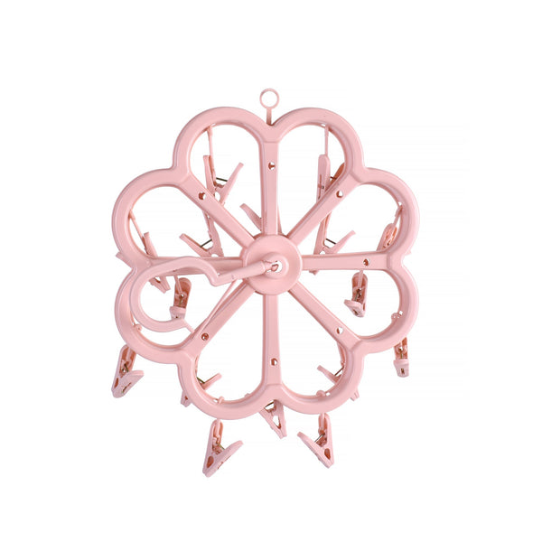 Living Today Collapsible 16 Pegs Airer Pink Clothes Airers